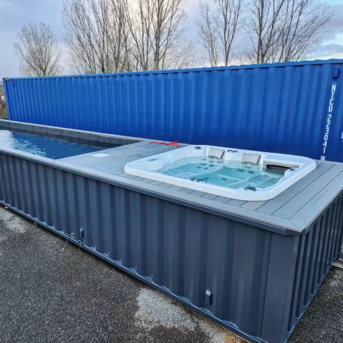 Piscina em Contentor 12m – Solução Ecológica e Pronta - Image 1