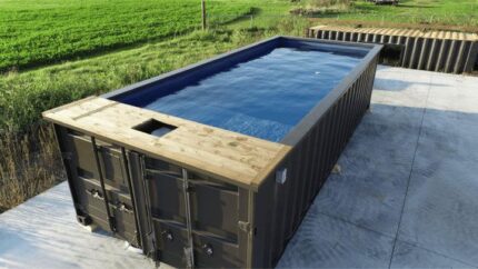 Piscina Contentor 20’ com Revestimento Epóxi