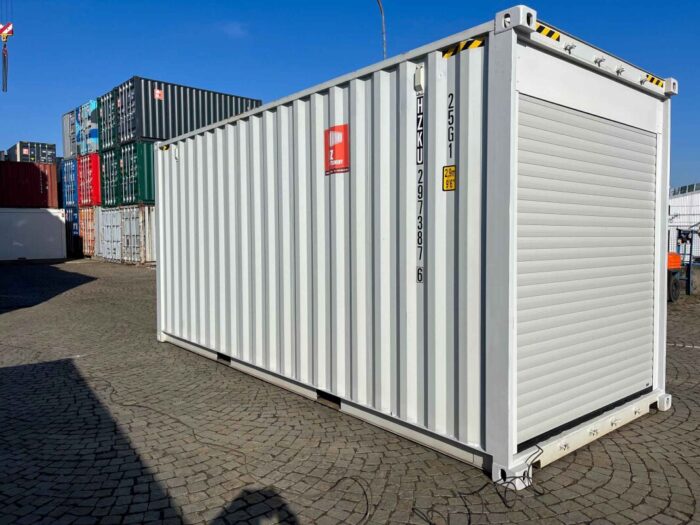 Contêiner 20' HC com Portas Enroláveis - Image 1